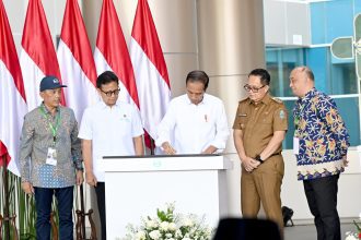 Peresmian RS Kemenkes di Kota Surabaya, Provinsi Jawa Timur, pada Jumat, 6 September 2024. Foto: BPMI Setpres